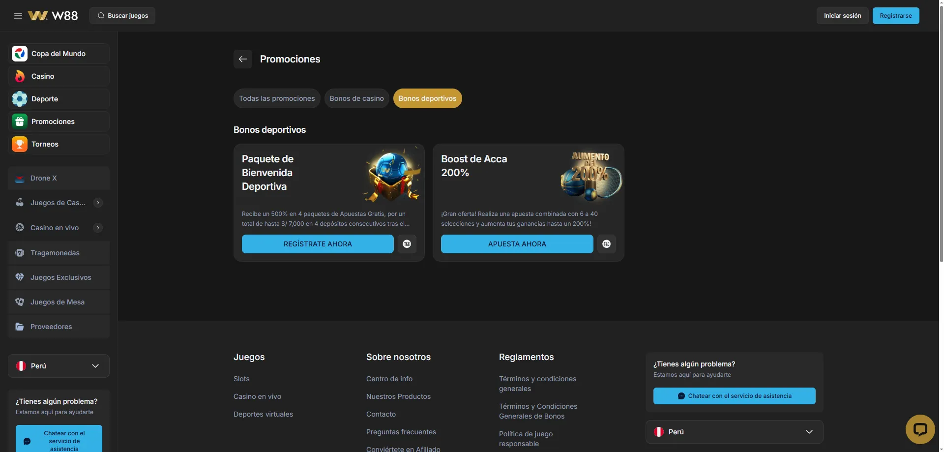 w88 Casino welkomstbonus 100% tot &euro;250 plus 50 gratis spins